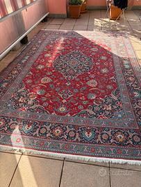 2 tappeti antichi annodati a mano