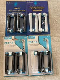 16 testine per spazzolini elettrici