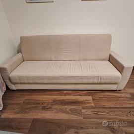 Divano letto con vano portaoggetti