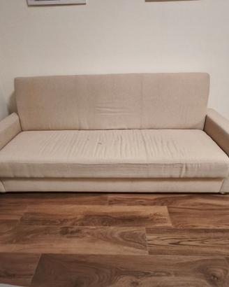 Divano letto con vano portaoggetti