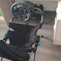Fanatec csl elite v2,playseat challenge x,logitech