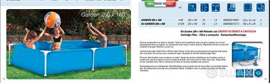 Piscina fuoriterra New Plast mod. Garden 250 x 160
