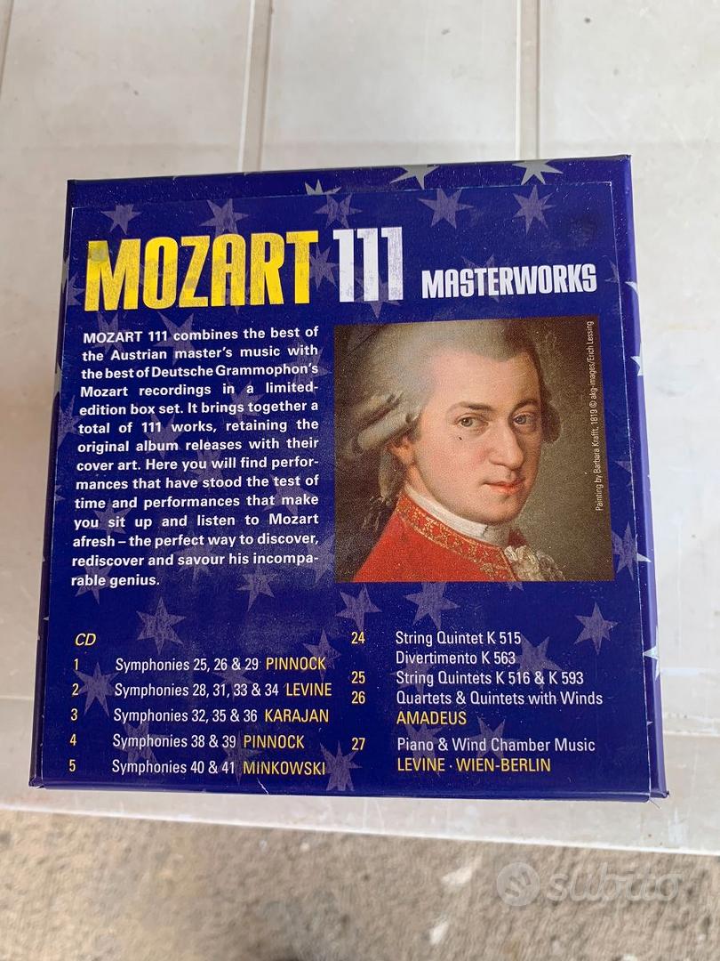 MOZART 111 - BOX 55 CD - DEUTSCHE MASTERWORKS - Musica e Film In