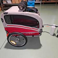 Carrellino cane bicicletta