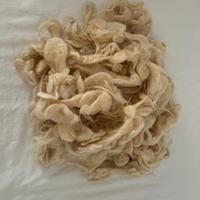 Pura lana vergine di pecora in fiocchi