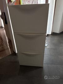 cassettiera impilabile