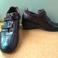 Sneakers donna NeroGiardini pelle marrone  38