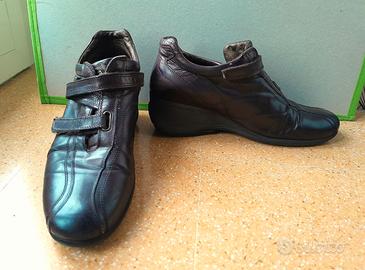 Sneakers donna NeroGiardini pelle marrone  38