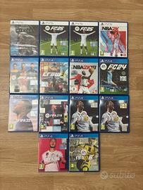 Lotto16 giochi playstation con DOPPIONE COMPRESO