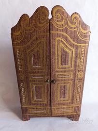 Armadio bambole Furga 3S Alta Moda anni 60 