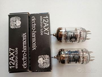 2 x Valvola 12AX7 (ECC83) ELECTRO HARMONIX- NUOVE