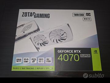 Nvidia RTX 4070 Super Zotac Twin Edge OC White