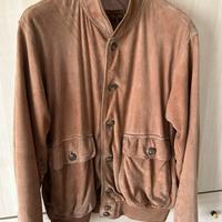 Giubbotto in camoscio TG 52 uomo