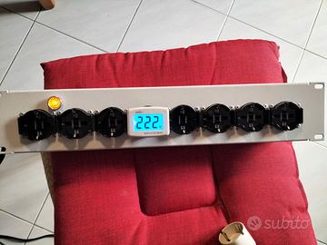 Multipresa Hi Fi cablata a stella rame OFC e Ag