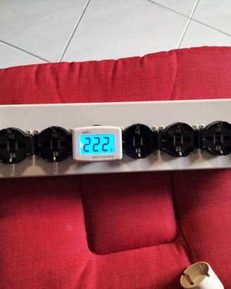 Multipresa Hi Fi cablata a stella rame OFC e Ag