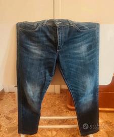 Jeans uomo ragazzo blu