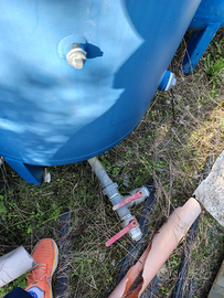 Impianto di filtrazione a sabbia e carboni attivi