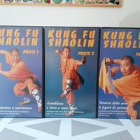 Trilogia VHS Kung Fu Shaolin