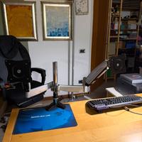 Ricoo supporto doppio monitor con bracci regolabil