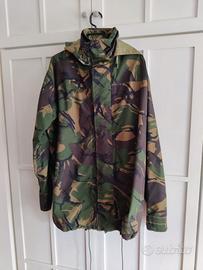 parka militare esercito inglese mimetica DPM