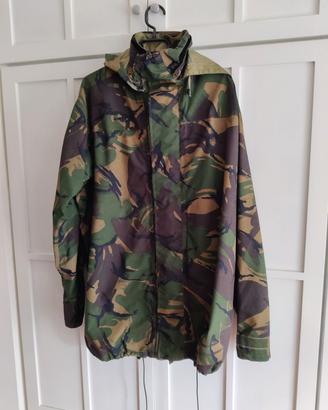 parka militare esercito inglese mimetica DPM
