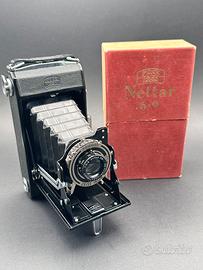 Zeiss Ikon Nettar 512/2 con Box Originale