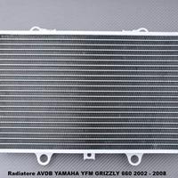 Radiatore AVDB YAMAHA YFM GRIZZLY 660 2002 - 2008