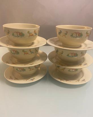 Ciotola mulino bianco ginori girotondi