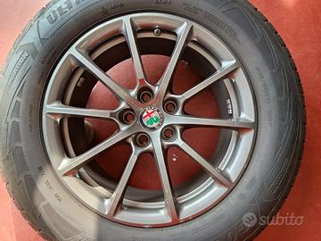 Cerchi e gomme Alfa Stelvio da 17