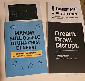 Taccuini divertenti vari formati e temi