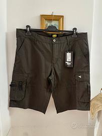 Bermuda cargo Diadora Utility cerde scuro   XL