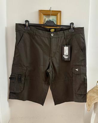 Bermuda cargo Diadora Utility cerde scuro   XL