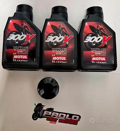 TAGLIANDO 3LT OLIO MOTUL 300V+FIL TMAX 500/530/560