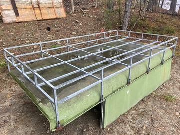 Portapacchi Landrover Defender 110 tetto incluso