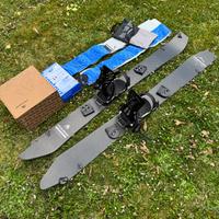 Splitboard CARBON POWDER 161 + Attacchi GT ALU + P