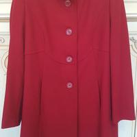 Cappotto rosso Stile Benetton