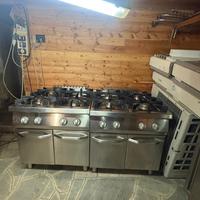 Cucina a gas 4 fuochi 80 x 90