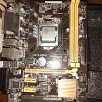 Intel g3450, 3.40 GHz + Scheda madre Asus HB1M-C