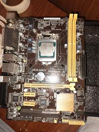 Intel g3450, 3.40 GHz + Scheda madre Asus HB1M-C