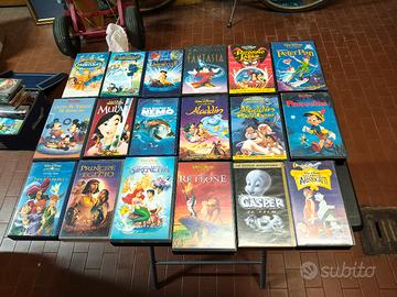 Vhs originali cartoni Disney