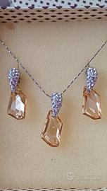 Collana e orecchini 