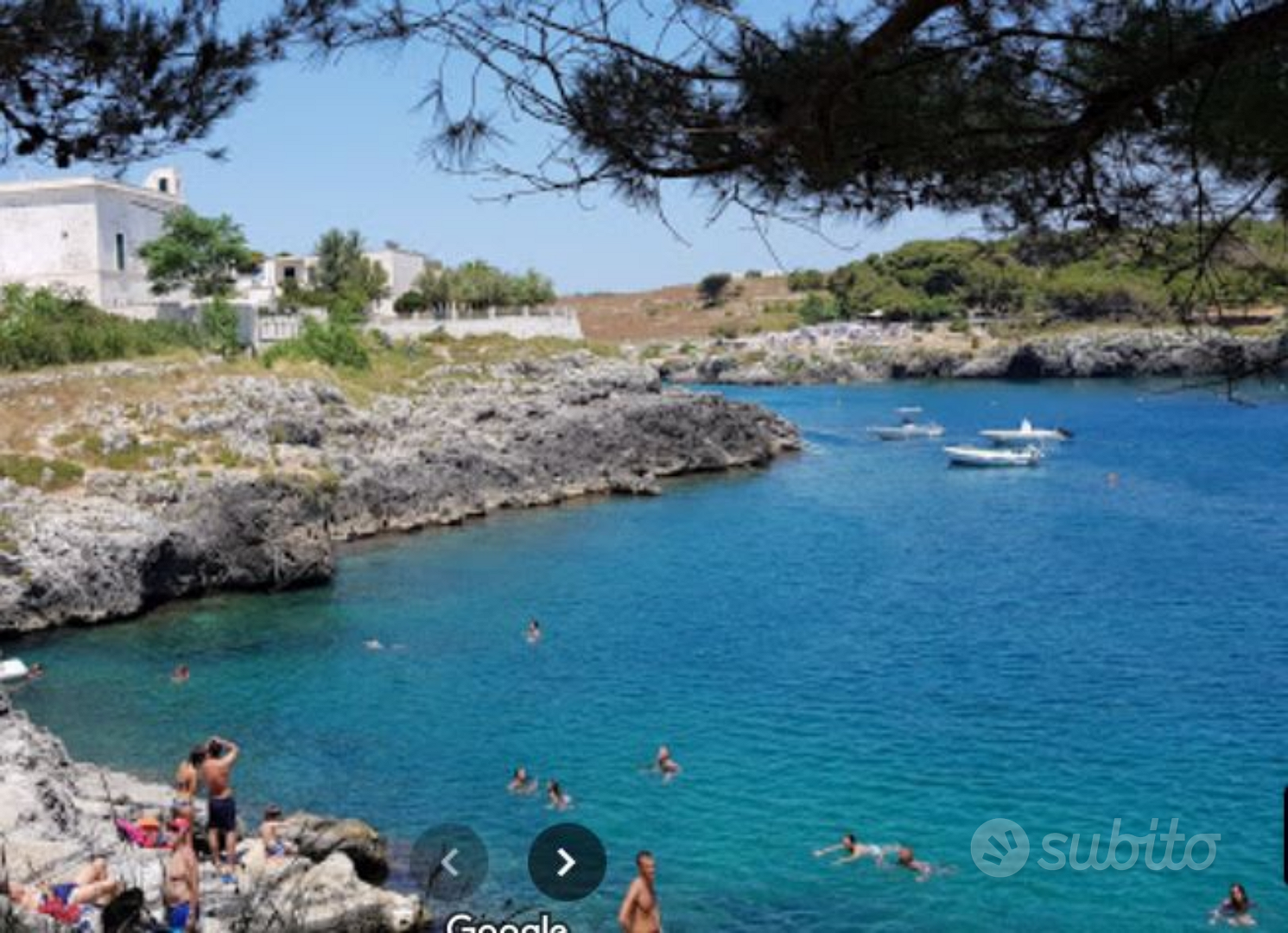 Salento Prov. LecceTerreni Sul Mare a Porto Badisc - Vista 2