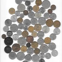 Lotto 70 monete antiche mondo