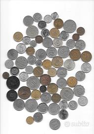 Lotto 70 monete antiche mondo