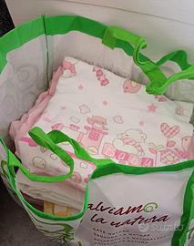 coperta paracolpi lenzuola 