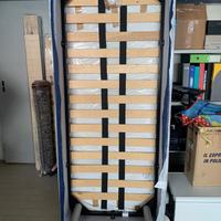 letto singolo con materasso