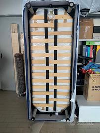 letto singolo con materasso