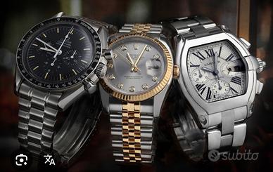 rolex omega cartier ecc..