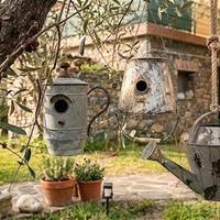 Tris Casette per Uccelli Vintage - Clayre & Eef 