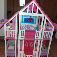 Casa barbie con auto